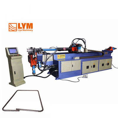 1آلة ثني الأنابيب 5 بوصات CNC أوتوماتيكي 2 محركات سيرفو 2 محور كهربائي ثني أنابيب